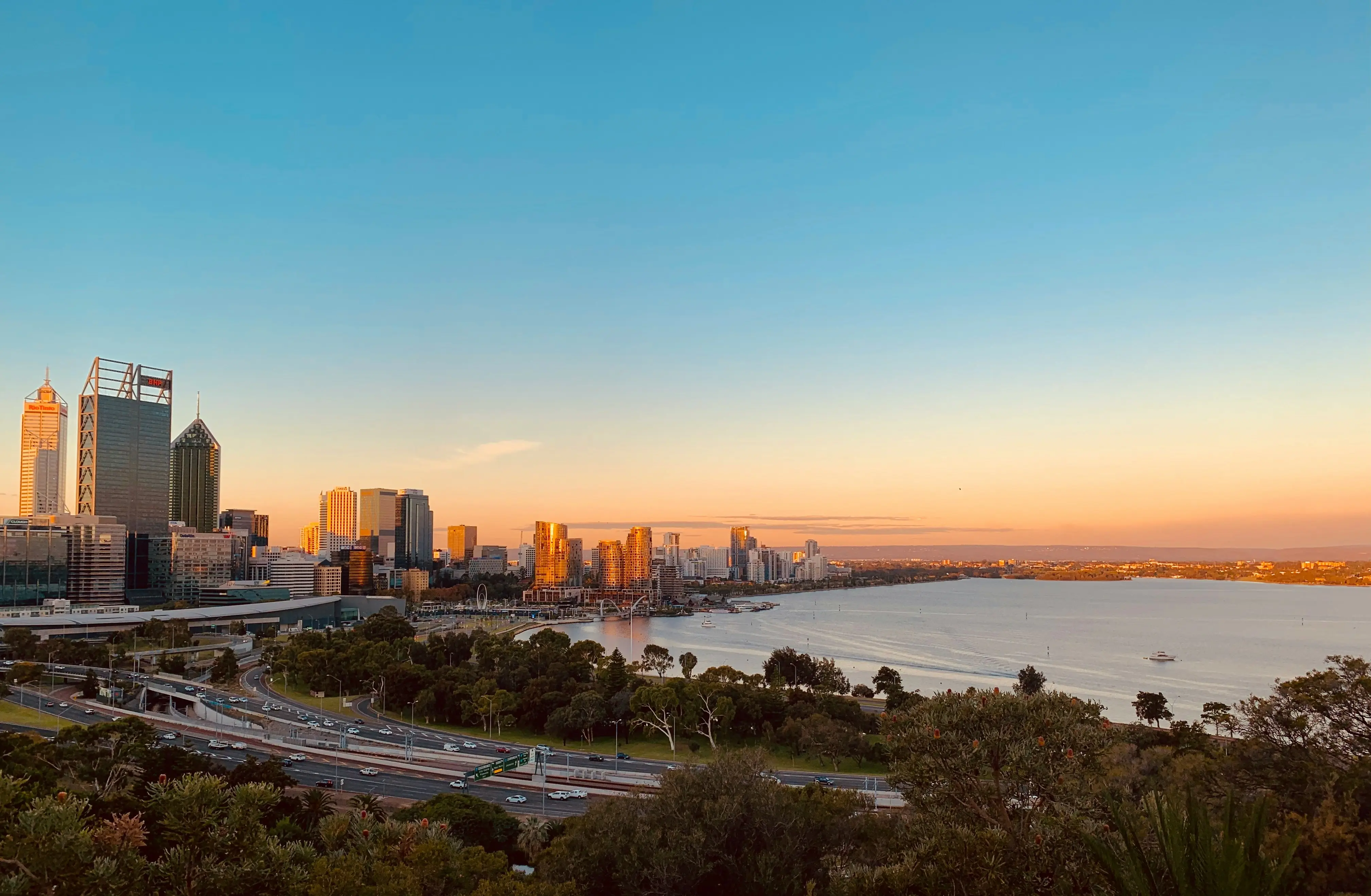 Perth skyline aerial, interstate buyers agent WA, Acquire Smart Property Alliance